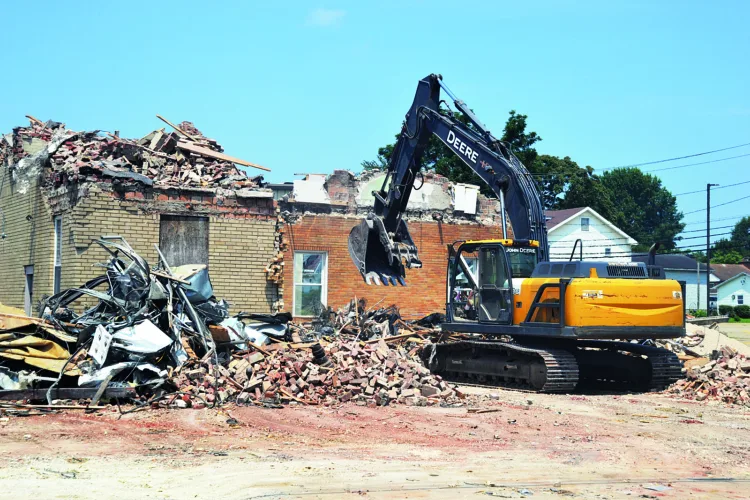 Picture This: Parkersburg Fire Station 3 demolished